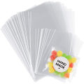 Miniatyrbillede 1 af 4: 200 stykker klare cellofanposer Transparent Candy Pouch Opp plastikposer