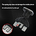 Miniatyrbillede 5 af 5: 360 graders roterende cd-port biltelefonholder firkantet magnet cd-slot magnetisk bilmontering, til mobiltelefoner og minitablets med hurtig swift-snap te