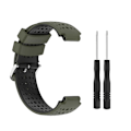 Miniatyrbillede 2 af 5: Til Garmin Forerunner 235 Lite Silikone Sports-urrem i to farver Amygreen-Black