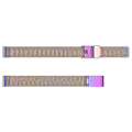 Miniatyrbillede 2 af 5: Til Fitbit Inspire / Inspire Hr / Ace 2 Double Insurance Buckle Milanese Watch Band Colorful