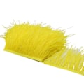 Pikkukuva 3 / 4: 1 metrin strutsin höyhenverhoilu 8-10 cm Plumes Ribbon Selvedge itse tehtyyn häämekoon