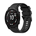 Pikkukuva 1 / 5: Garmin Fenix ​​6x 26 mm vaakasuora pintakuvioinen watch irrotustyökalulla Black