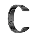 Miniatyrbillede 1 af 4: Til Garmin Fenix ​​5s urrem i rustfrit stål Black