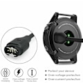 Miniatyrbilde 4 av 5: Lader for Garmin Forerunner Fenix USB-ladekabel for dataoverføring, flere ladere