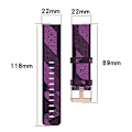 Pikkukuva 5 / 5: Garmin Venu 2 22mm nylon watch Red