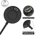 Miniatyrbilde 5 av 5: Lader for Garmin Fenix 6/6 Pro/ 6S/6S Pro/6X/6X USB-ladekabel