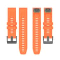 Miniatyrbilde 5 av 5: For Garmin Instinct 2 22mm Silikon Solid Color Watch Band Red
