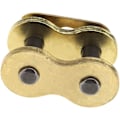 Miniatyrbilde 5 av 5: Motorsykkelkjede Ringforbindelseslenke - 525 VX Universal Nittkjede Ring (Gull)