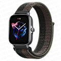 Miniatyrbild 1 av 5: 20 mm 22 mm watch för Amazfit Gts/2/2e/4/3/mini Gtr 4/2/3/ pro 47 mm Stratos 3 nylon Pulseira Correa Amazfit bipsband tornado gray 77 22mm