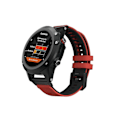 Miniatyrbillede 3 af 4: Rem til Garmin Fenix 7 To-farvet silikone Quick Release urrem Rød Sort