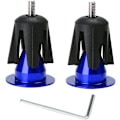 Miniatyrbilde 3 av 4: Sykkelstyre End Plugs - Aluminium Bar End Caps (2 Par)