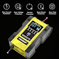 Miniatyrbillede 2 af 5: Lithium batterioplader, 12v/24v 6amp fuldautomatisk intelligent bilbatterioplader (lithiumbatterier, blysyrebatterier, calcium osv.)/vedligeholder yellow