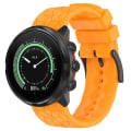 Miniatyrbild 1 av 5: För Suunto Spartan Sport 24 mm fotbollsmönster i enfärgad silikon watch Yellow