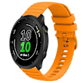 Pikkukuva 1 / 5: Garmin Forerunner 158 20 mm aaltoileva pistekuvio yksivärinen silikonikellon watch Yellow