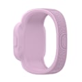 Miniatyrbild 2 av 5: För Garmin Vivofit Jr3 No Buckle Silicone Pure Color Watch Band Light Purple