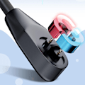 Miniatyrbillede 3 af 5: Oplader til Aftershokz Shokz As800 Hovedtelefoner Opladerkabel