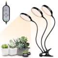 Miniatyrbild 4 av 5: USB Plant Grow Light 312 LEDs Solljus Full Spectrum Justerbar Desktop Clamp Växande lampa för inomhusväxter 5 dimbara nivåer 4/8/12h Timer 3 heads