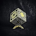 Miniatyrbild 5 av 5: 1:1 Hellraiser Cube Puzzle Box Rörlig Lament Terror Film Serie Pussel Box Cube Fullt funktionell Pinhead Prop Model Figur Leksak