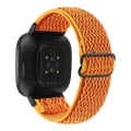 Miniatyrbilde 2 av 5: For Fitbit Versa 4 / Sense 2 Universal Wave Nylon Watch Band Orange