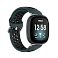 Pikkukuva 1 / 5: Fitbit Versa 4 / Sense 2 kaksiväriselle watch Olive Green Black