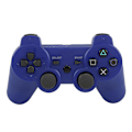 Miniatyrbillede 5 af 5: Trådløs Bluetooth-spilkontroller til PS3, håndtag med fuld funktionalitet (blå)