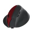 Trådlös 2.4G ergonomisk vertikal mus för kontor, gaming röd