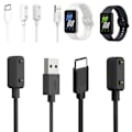 Miniatyrbillede 2 af 4: Oplader til Samsung Galaxy Fit 3 Watch (Sm-R390) Sort Magnetisk Opladningskabel