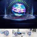 Miniatyrbild 3 av 4: Flying Ball Boomerang Spinner Toys Mini Drone Ufo Barn Pojke Flicka Presenter Blue