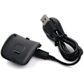 Miniatyrbilde 2 av 4: Lader for kompatibel med Gear S-lader, ladestasjon for Samsung Gear S SM-R750 Smart Watch (svart)