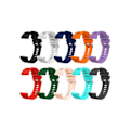 Miniatyrbillede 4 af 4: Rem til Garmin Venu 20Mm Sort Silikone Twill Urrem
