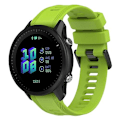 Miniatyrbild 1 av 2: För Garmin Forerunner 955 22mm Silicone Twill Watch Band Limes