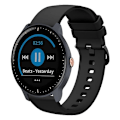 Miniatyrbild 1 av 5: För Garmin Vivoactive3 Music 20mm Solid Color Soft Silikon Watch Band Black