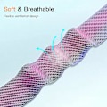 Miniatyrbilde 2 av 5: Magnetiske bånd som er kompatible med Fitbit Versa 3 og Sense Smartwatch - Multi Color Colorful Large