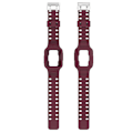 Miniatyrbilde 4 av 5: For Xiaomi Redmi Watch 2 Lite/Mi Watch Lite2/Lite1 Universal Watch Wrist Strap Sports Watch Quic Wine red