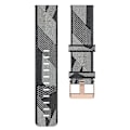 Miniatyrbillede 3 af 5: Til Garmin Venu 2s 18mm nylonvævet urrem Grey
