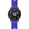 Miniatyrbilde 3 av 5: For Garmin Fenix ​​7x silikonklokkerem Sapphire Blue