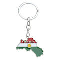 Miniatyrbillede 1 af 4: Unisex Kurdistan Kort Flag Vedhæng Halskæde til Kvinder Mænd Choker Nøglering Gave D