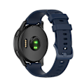 Miniatyrbillede 2 af 5: Til Garmin Vivoactive 4 22mm silikone urrem Midnight Blue
