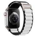 Miniatyrbilde 1 av 5: Alpine Loop Band For Apple Watch Strap 49mm 44mm 40mm 45mm 41mm 42mm 38mm 38 40 44 45 Mm Armbånd Iwatch Ultra Series 7 6 3 Se 8 black-white 42 44 45 49mm