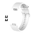 Miniatyrbild 1 av 5: Silikonarmband för Huawei Watch Fit White
