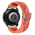 Miniatyrbillede 1 af 5: 20 mm 22 mm bånd til Samsung Galaxy Watch 4/classic/3/5/pro/active 2 Gear S3 Elastic Nylon Loop Huawei Watch Gt 2 2e 3 Pro Strap Bohemia orange 22mm