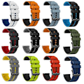 Pikkukuva 4 / 5: Garmin Venu 2 22 mm:n rei'itetylle kaksiväriselle watch Black-Red