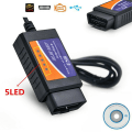 Pikkukuva 3 / 5: Elm327 USB Interface Obd2 Auton diagnostiikkaskannerin kaapeli Windows PC-tietokoneeseen