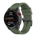 Miniatyrbilde 3 av 5: 22mm Hurtigutløselig Silikonrem for Garmin Fenix 7 Army Green