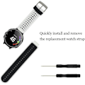 Miniatyrbillede 2 af 5: Garmin Forerunner 220/230/235/620/630/735XT/235Lite udskiftningsrem til smartur