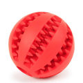 Pikkukuva 1 / 5: Koiran kumipallon interaktiiviset lelut Superelastiset koiranpuruhampaiden puhdistusvälipalat lemmikkitarvikkeet Red S   Diameter 5CM
