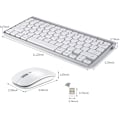 Pikkukuva 4 / 5: Langaton näppäimistö ja hiiri Apple Imac Windowsille tai Androidille (2,4g langaton)