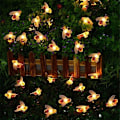 Miniatyrbillede 2 af 5: [50 Led] Solcelledrevne Have Lamper, Honey Bee Fe Lyskæde, 7m/24ft 8 Tilstand Havebelysning