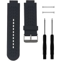 Miniatyrbillede 1 af 4: Blød silikone erstatningsurrem til Garmin Approach S2 / S4 Black