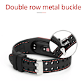 Miniatyrbild 4 av 5: Silikonrem för Xiaomi Mi Band 6 7 5 3 4 Tillbehör Sportarmbandsbyte Bälte Correa Armband Mi Band 7 6 Nfc Strap Black-A Mi band 7